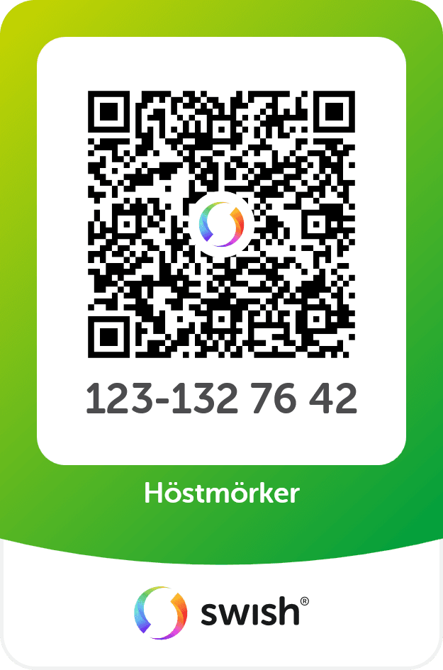 Swish QR Code - 100 kr